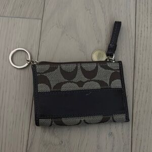 Coach Black and Grey Wallet